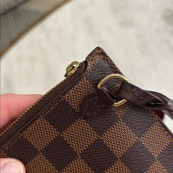 Louis Vuitton Damier Ebene Neverfull MM Tote - Picture 15 of 16